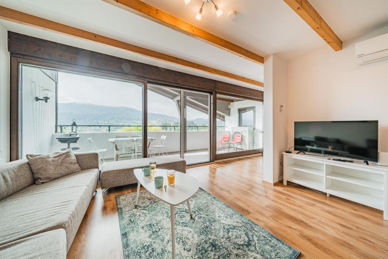 Panorama-Apartments In Unmittelbarer See-Nahe Schiefling am See Exterior foto